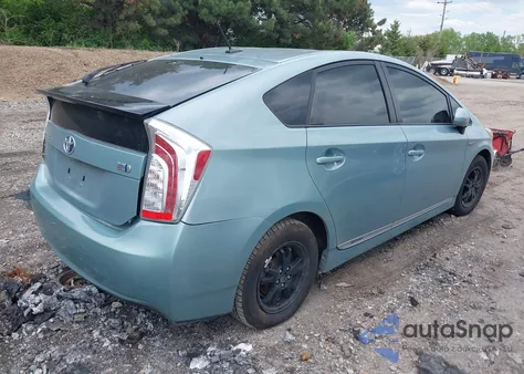 2012 Toyota Prius Three from USA, damaged, VIN JTDKN3DU4C1587830